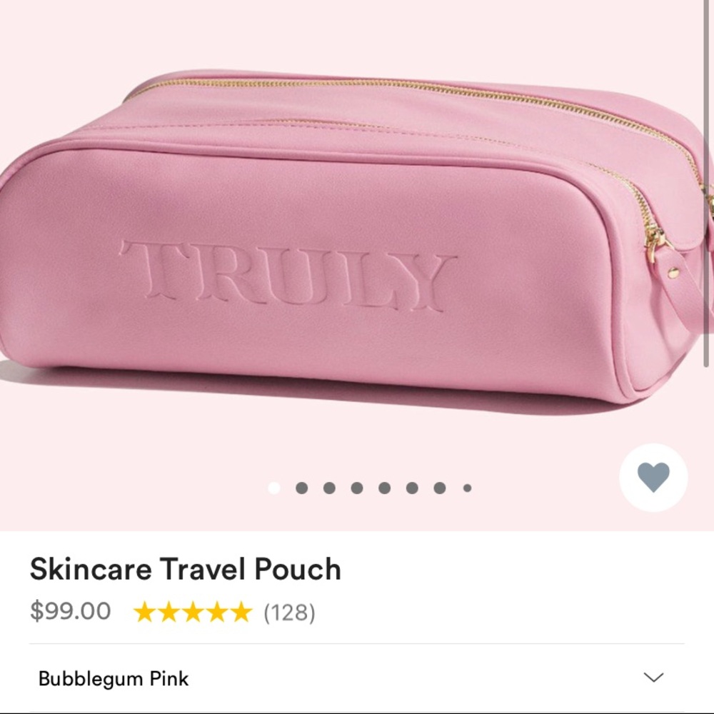 Truly Skincare Travel Pouch